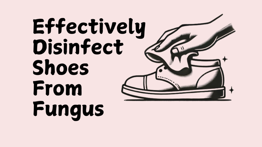 Effectively Disinfect Shoes From Fungus